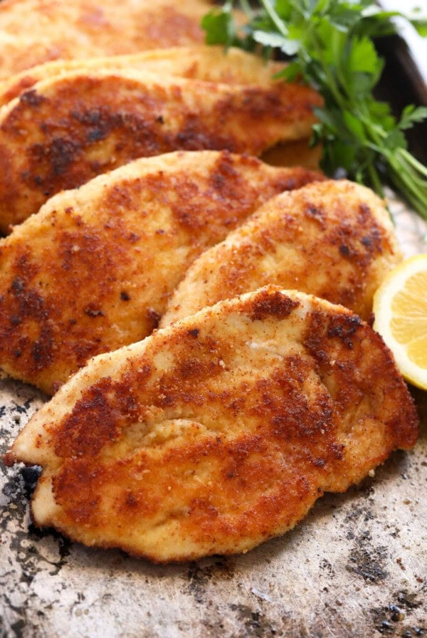 parmesan crusted chicken