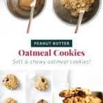 pb oatmeal cookies