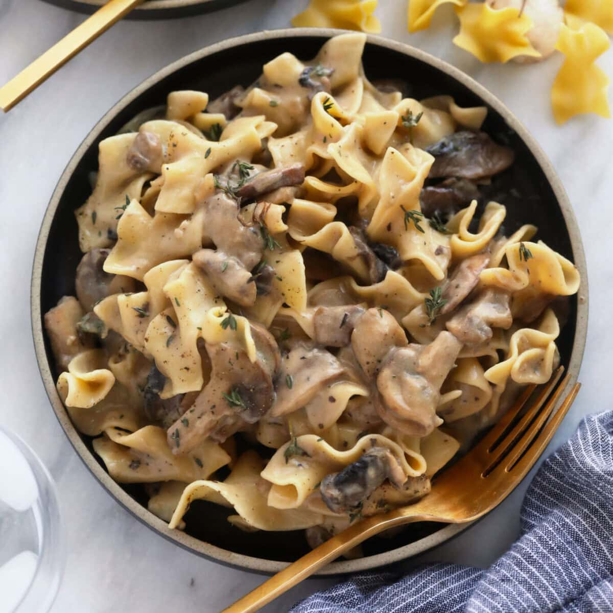 Instant Pot Beef Stroganoff - Fit Foodie Finds