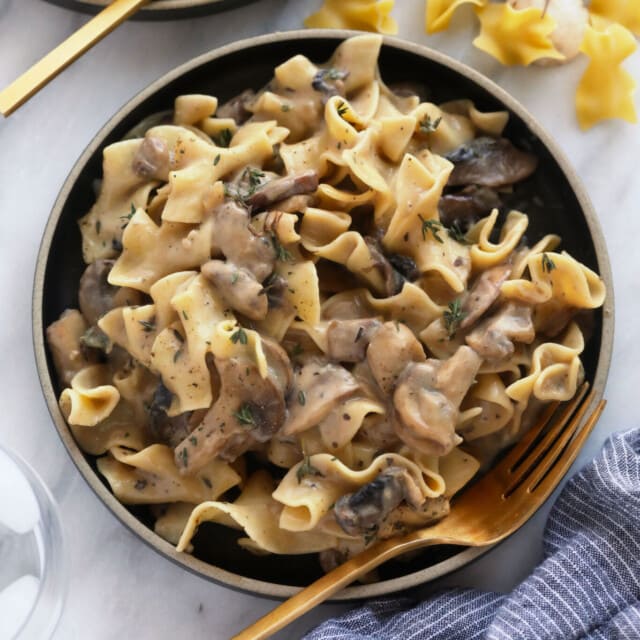Instant Pot Beef Stroganoff (best on the internet!) - Fit Foodie Finds
