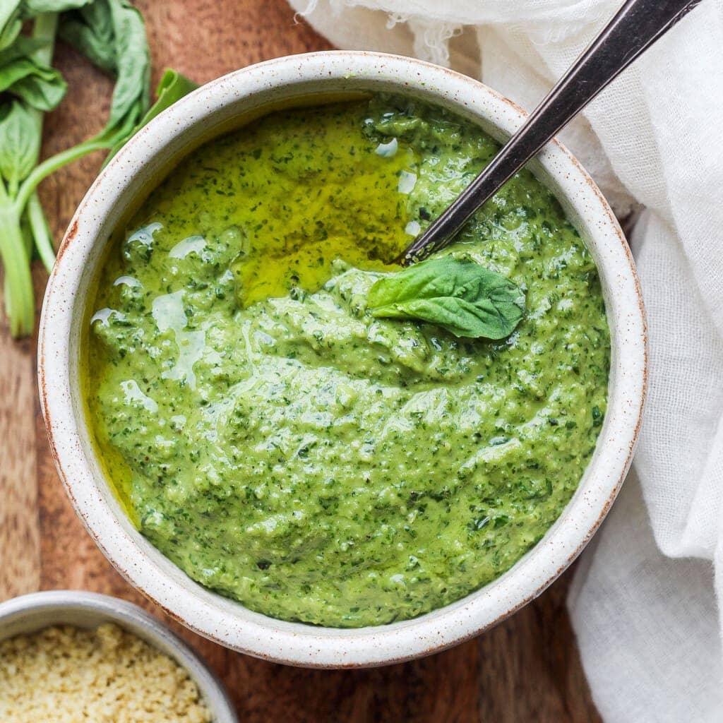 Easy Vegan Pesto