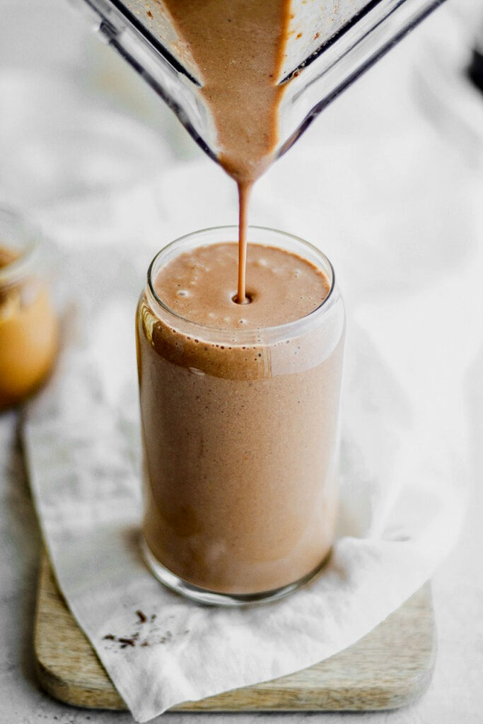 Iced Coffee To Go  Coffee protein smoothie, Protein smoothie