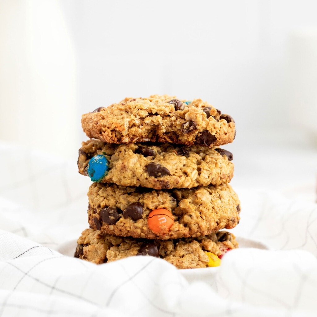 Flourless Monster Cookies