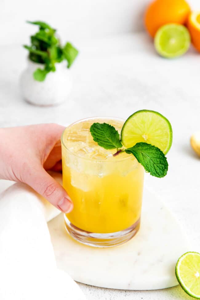 Refreshing Virgin Margarita Non Alcoholic Fit Foodie Finds 