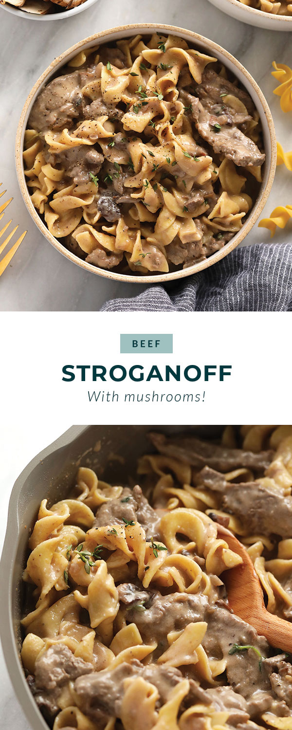 Easy Beef Stroganoff Recipe (ready in 30 minutes!) - Fit Foodie Finds