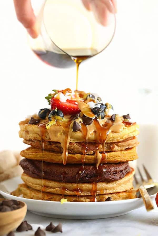 stack of pancakes