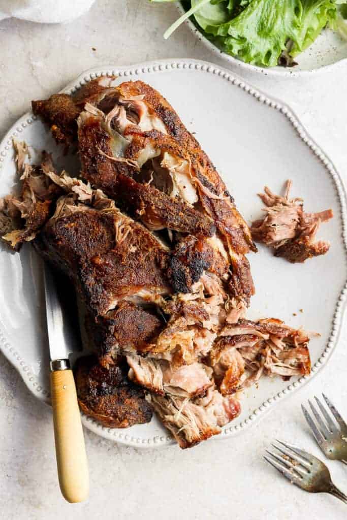 Slow Roasted Pork Shoulder Best Pork Shoulder Recipe Fit Foodie Finds