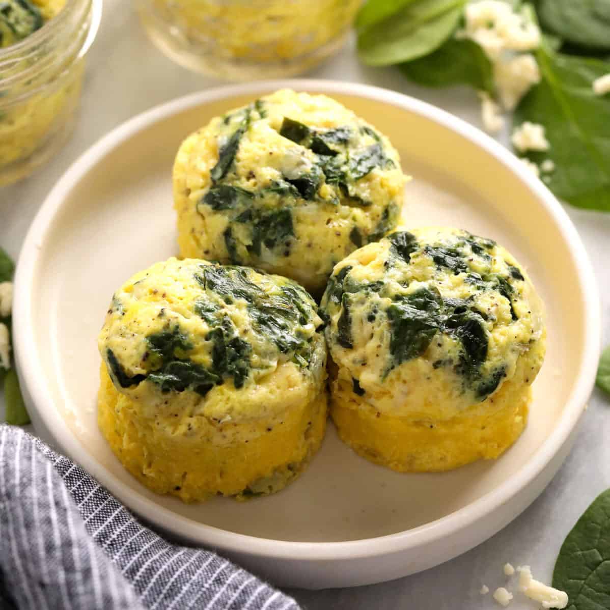 Instant Pot Egg Bites (silicone mold & Mason jar) - Fit Foodie Finds