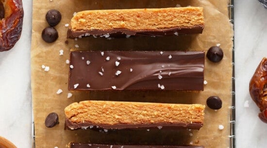 peanut butter protein bars.