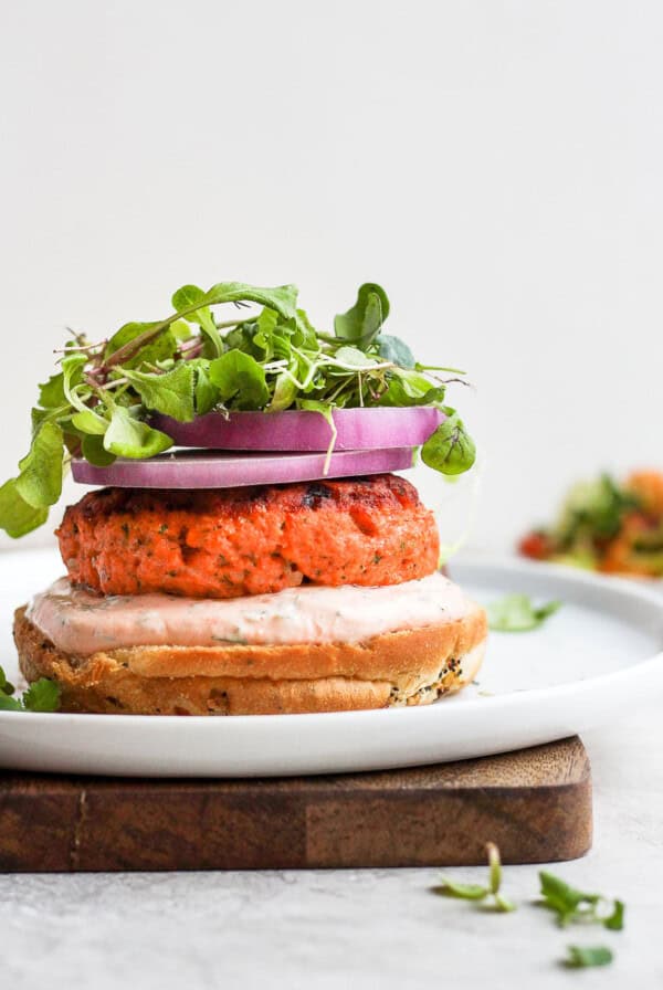 salmon burgers