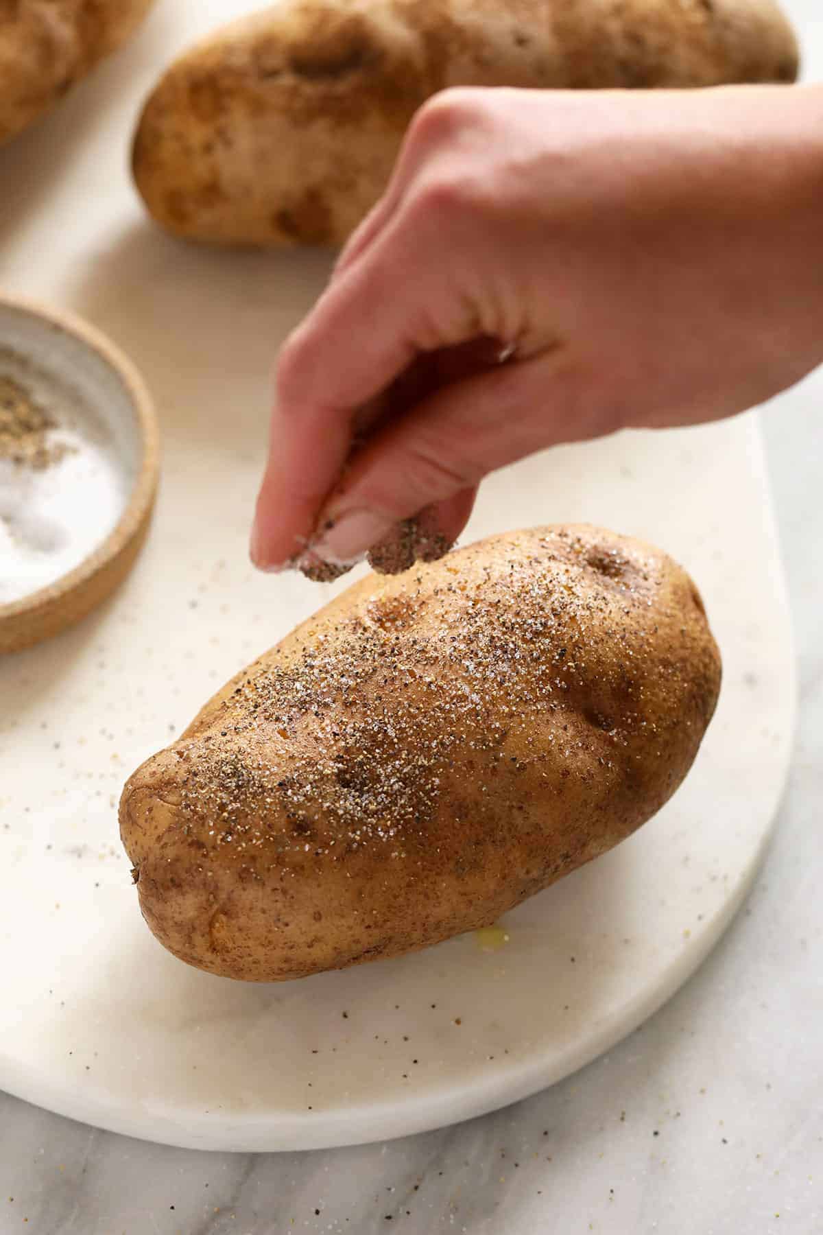 Smoked Baked Potatoes