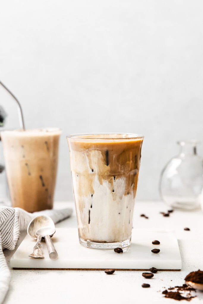 Cold brew coffee drink