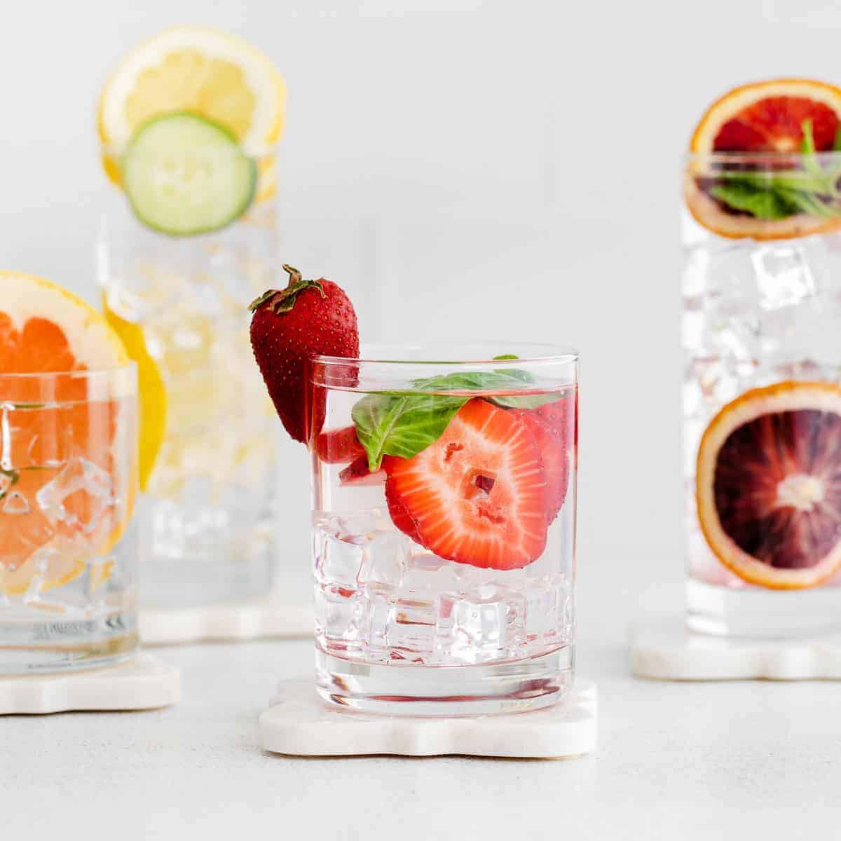 4 Fruit Infused Water Recipes - Fit Foodie Finds