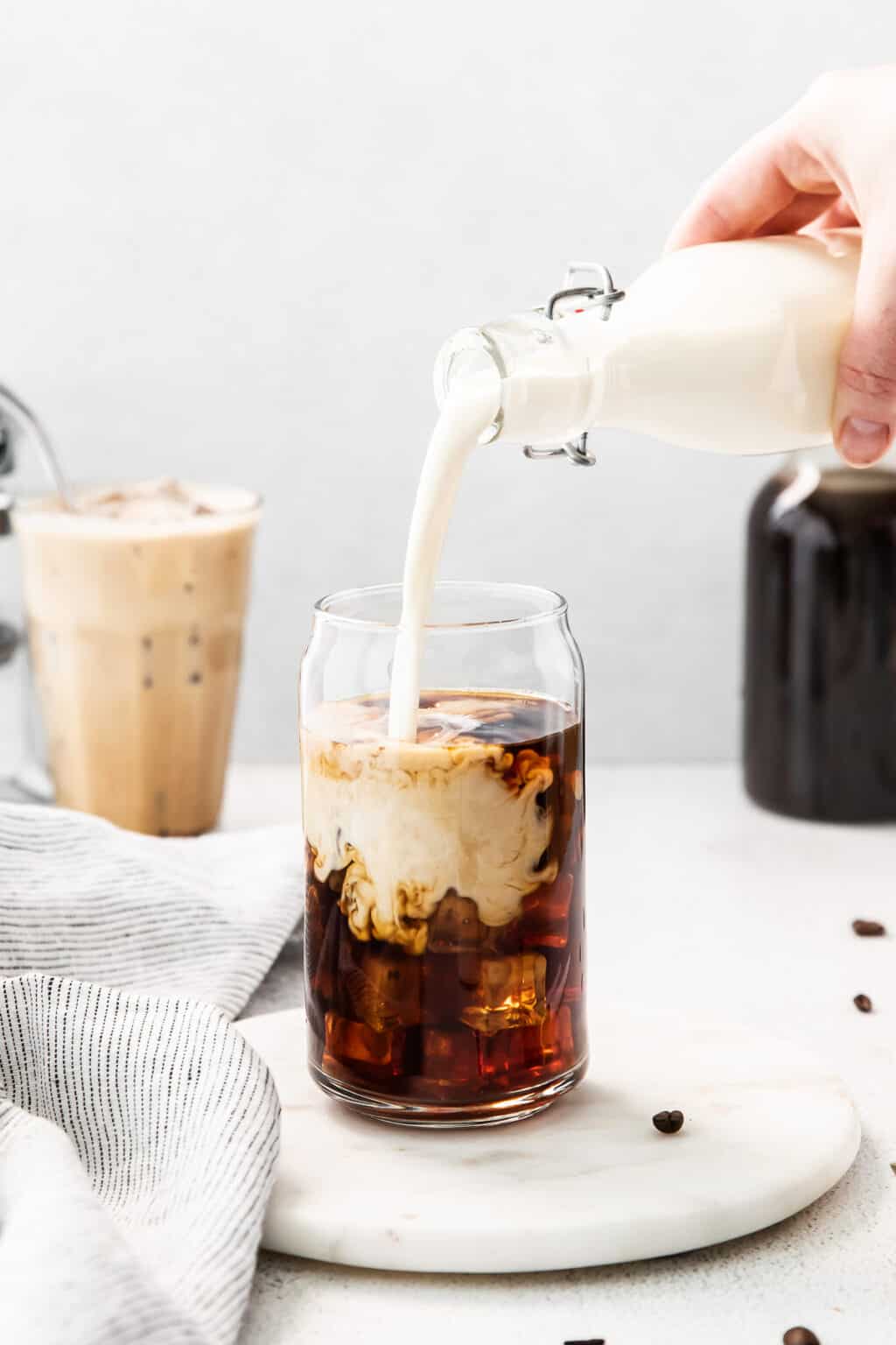 Homemade Vanilla Sweet Cream Cold Brew Fit Foodie Finds
