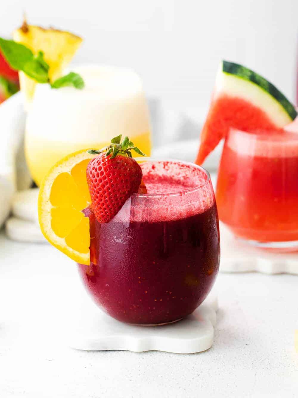 How to Make Wine Slushies (3 Ways) - Fit Foodie Finds