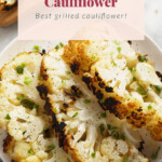 Grilled cauliflower