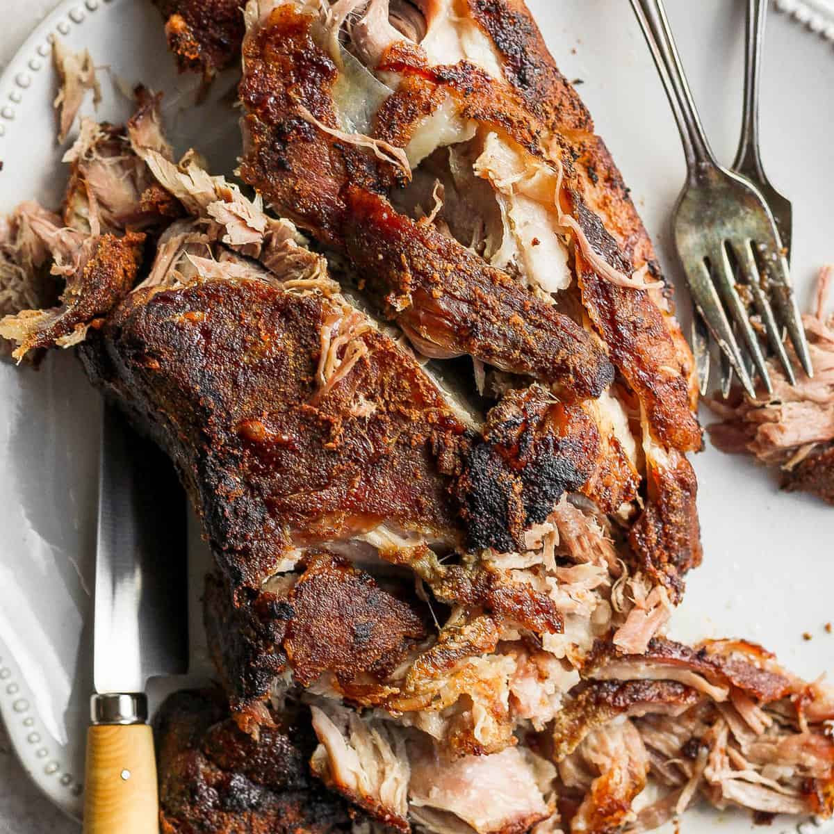 Slow Roasted Pork Shoulder Best Pork Shoulder Recipe Fit Foodie Finds