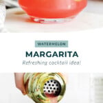 Watermelon margarita recipe