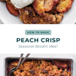 peach crisp recipe