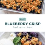 Blueberry Crisp Recipe