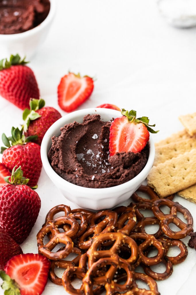 Chocolate Hummus - Fit Foodie Finds