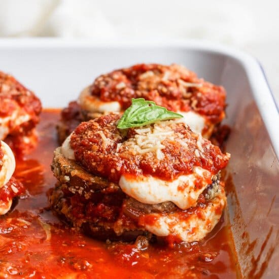 Eggplant parmesan