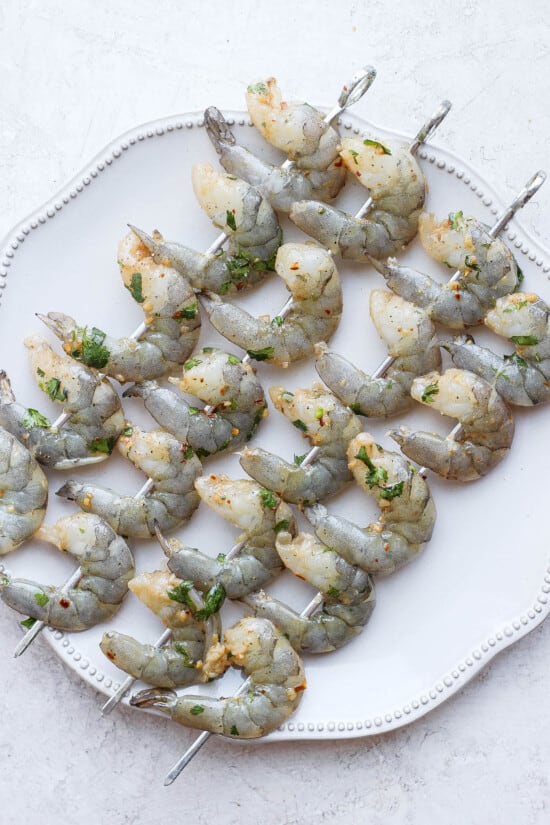 Juicy Grilled Shrimp (How to Grill Shrimp) - Fit Foodie Finds