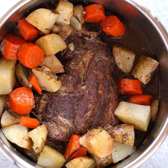 instant pot pork roast in instant pot
