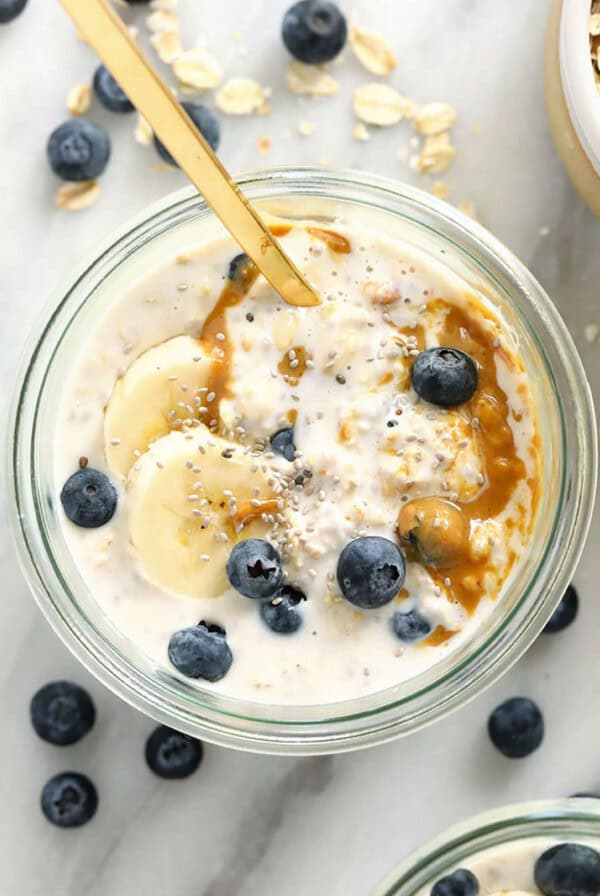 oats in jar