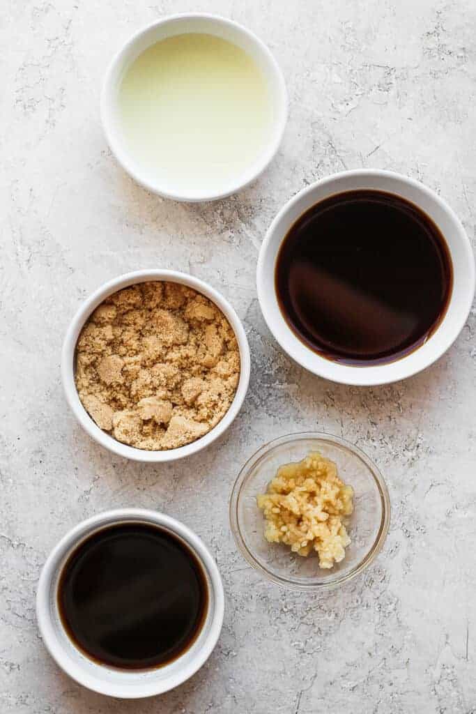 ingredients on countertop