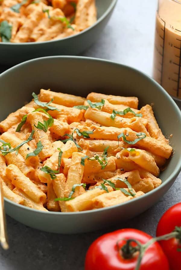 pasta in bowl