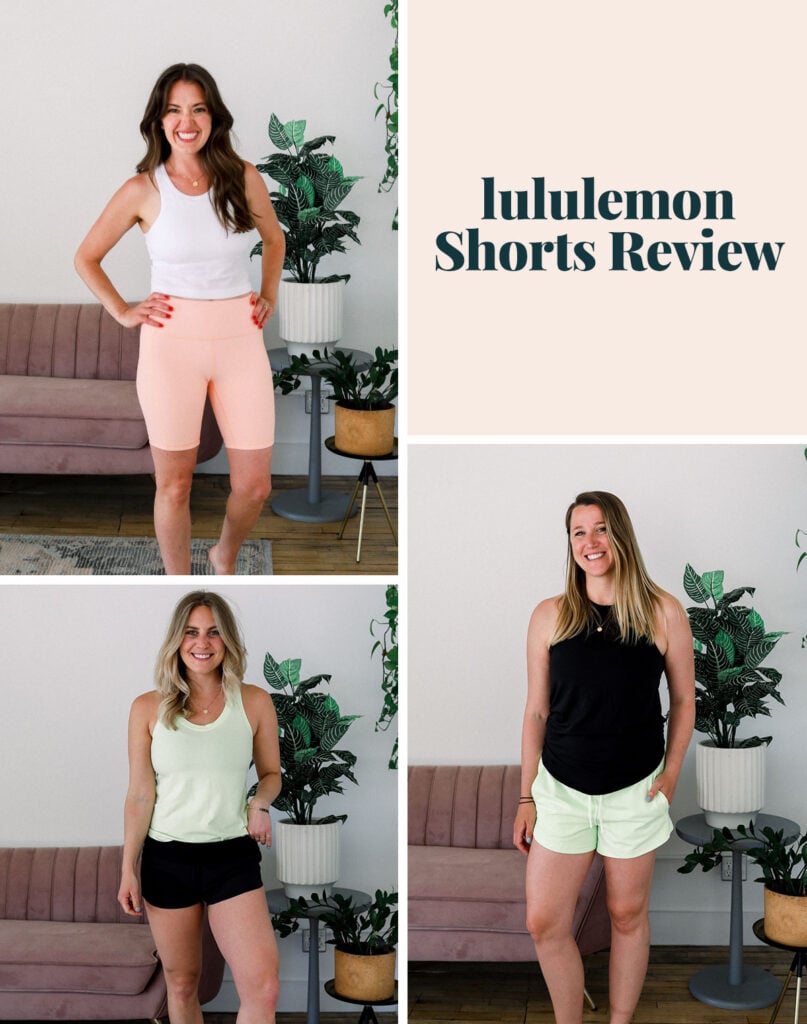 popular lululemon shorts