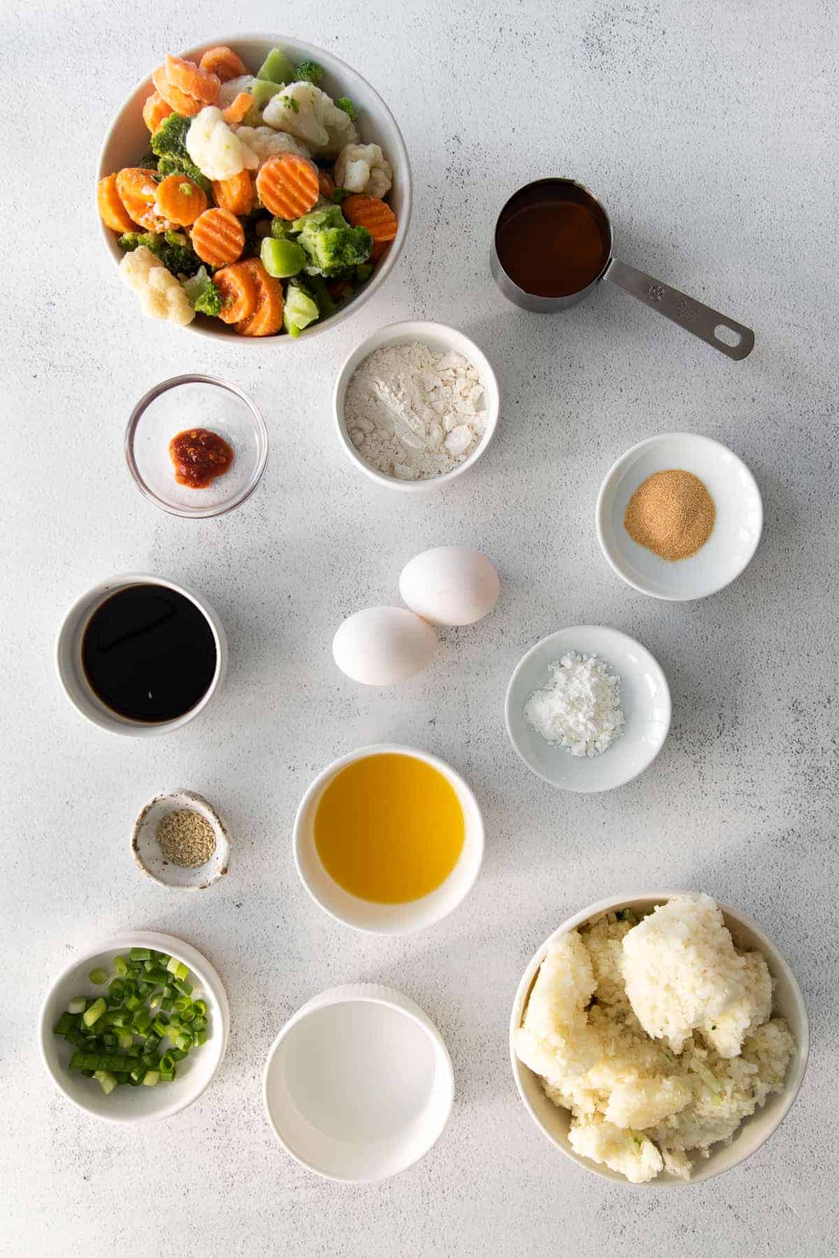 ingredients on countertop