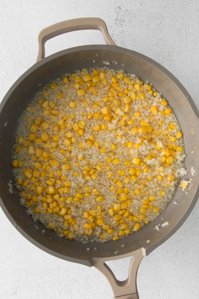 cauliflower and corn