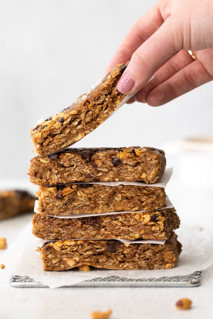 No-Bake Granola Bars - Recipes