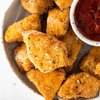 Crispy Air Fryer Chicken Nuggets (In 5 min!) - Fit Foodie Finds