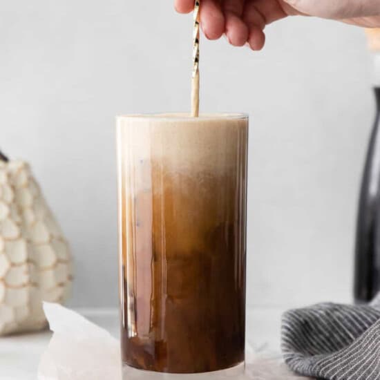 cold brew in glass