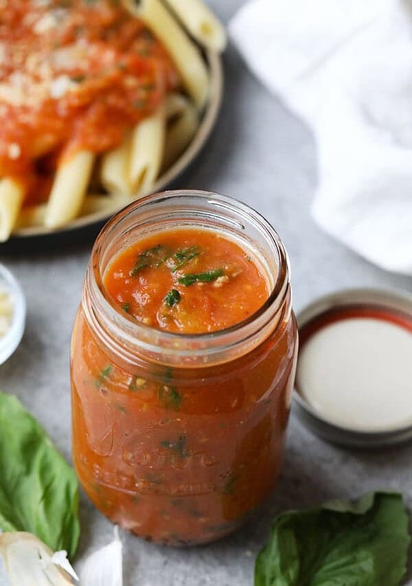 homemade tomato sauce