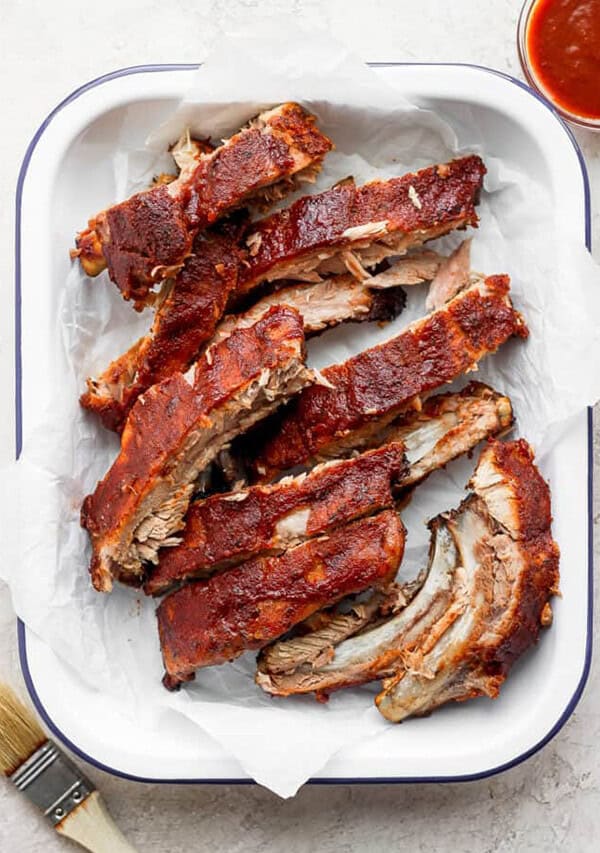 barbecue oven baked ribs