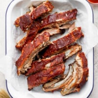 Oven baked ribs