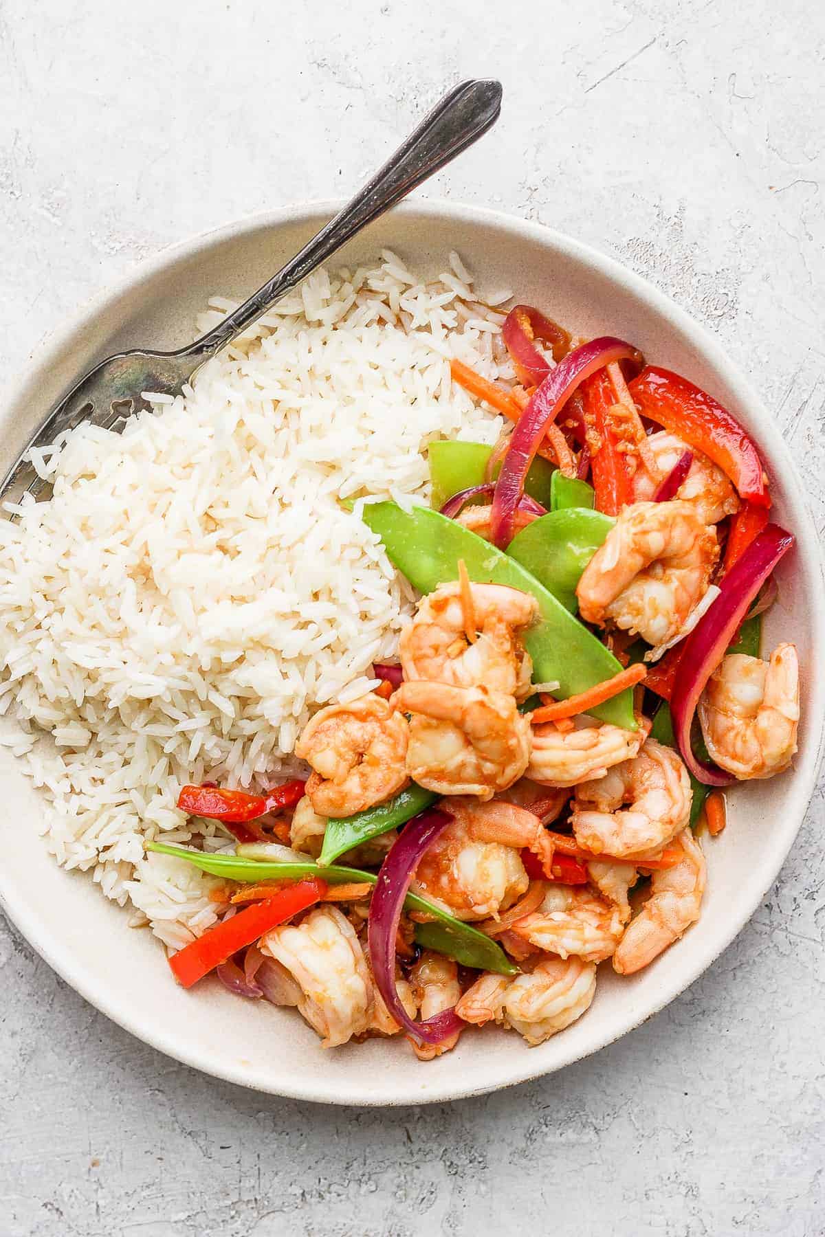 Easy Shrimp Stir Fry Fit Foodie Finds