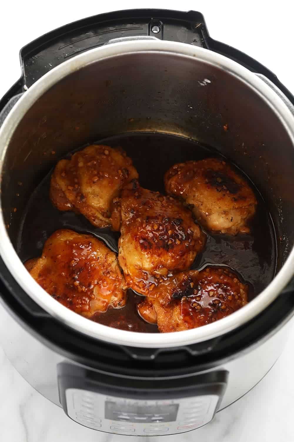 Instant pot skin discount on chicken thighs