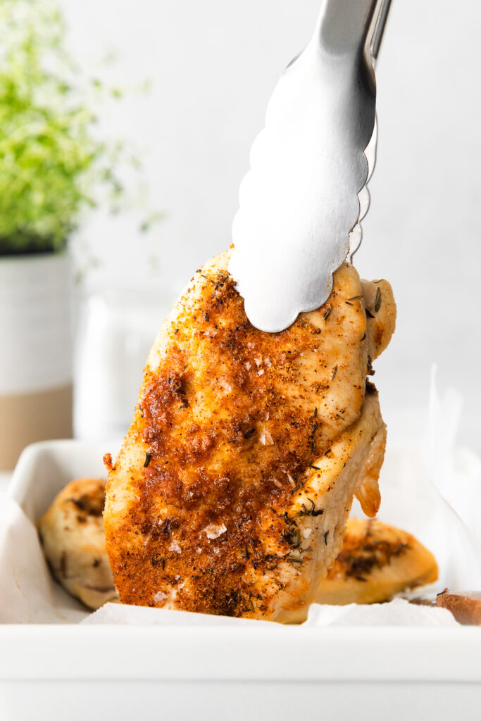 Air Fryer Chicken Breasts (in 10 minutes!) - Downshiftology