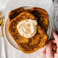 Pumpkin french toast