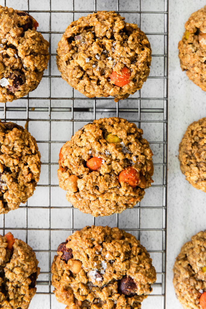 cookies on wire rack