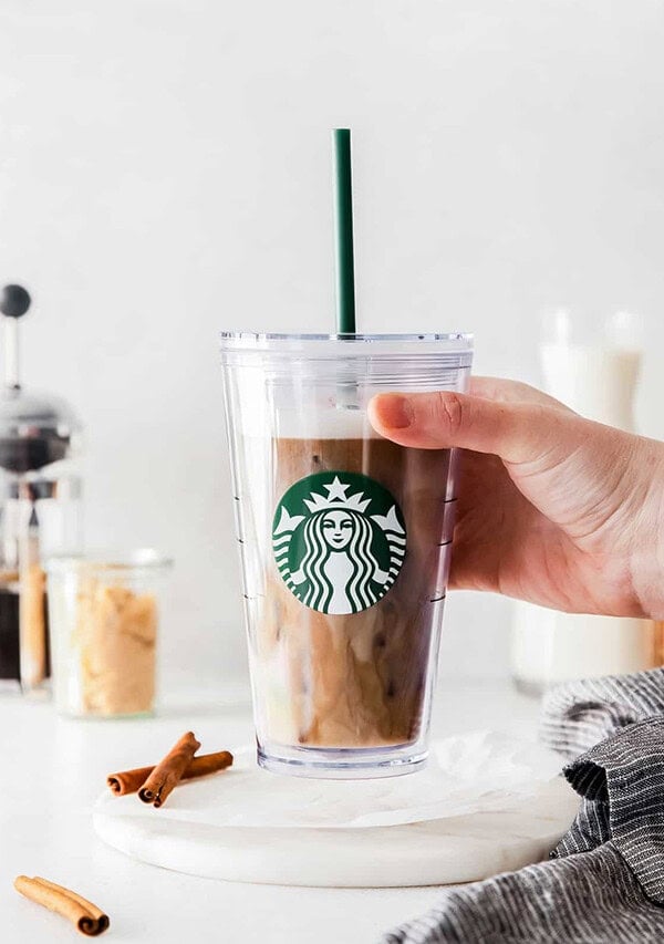 Starbucks Copycat Iced Brown Sugar Oatmilk Shaken Espresso