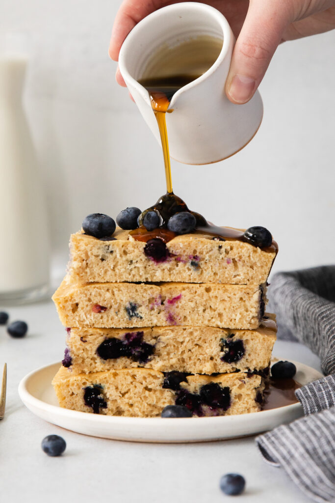 Sheet Pan Pancakes From Mix (Kodiak Cakes)