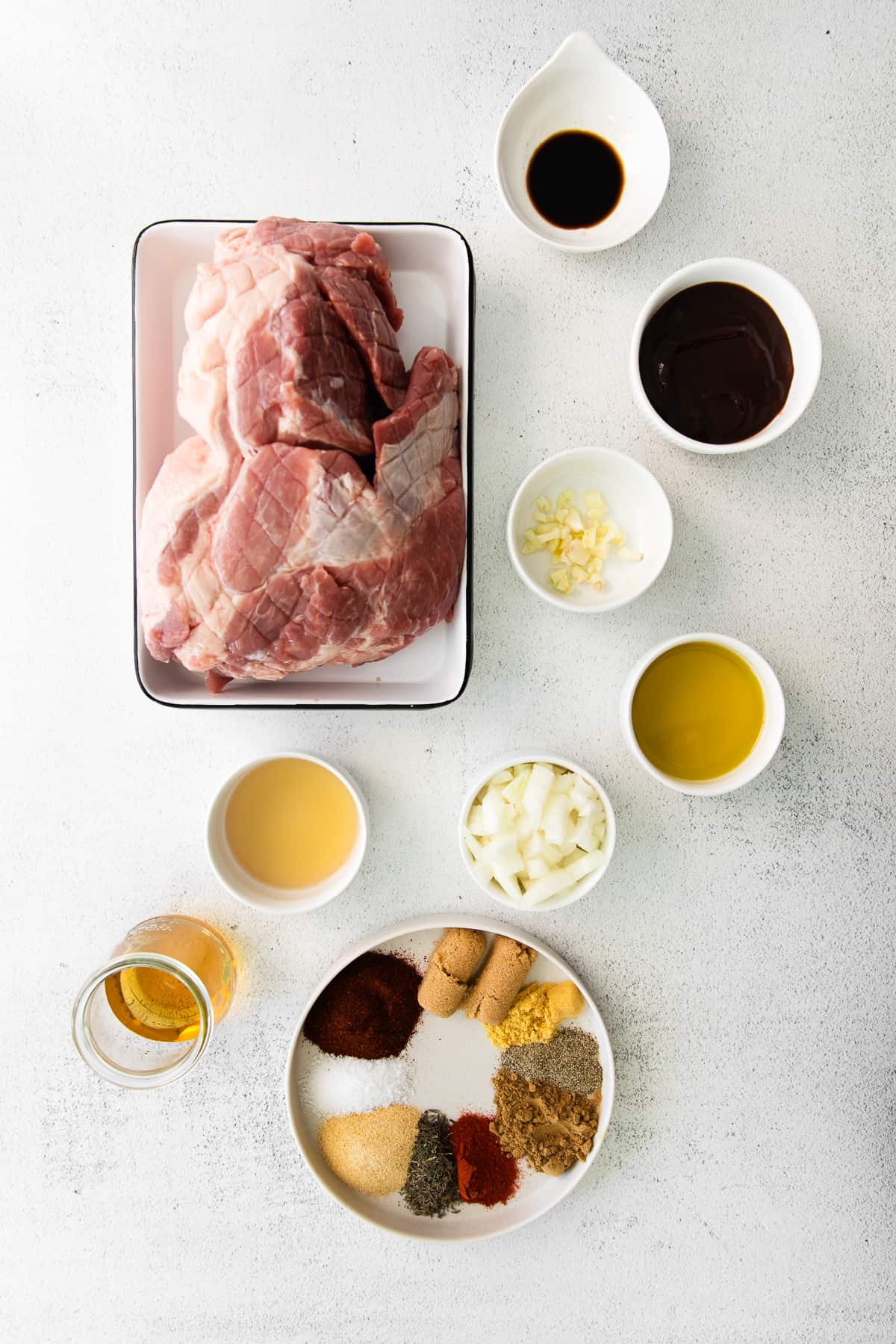 ingredients on counter