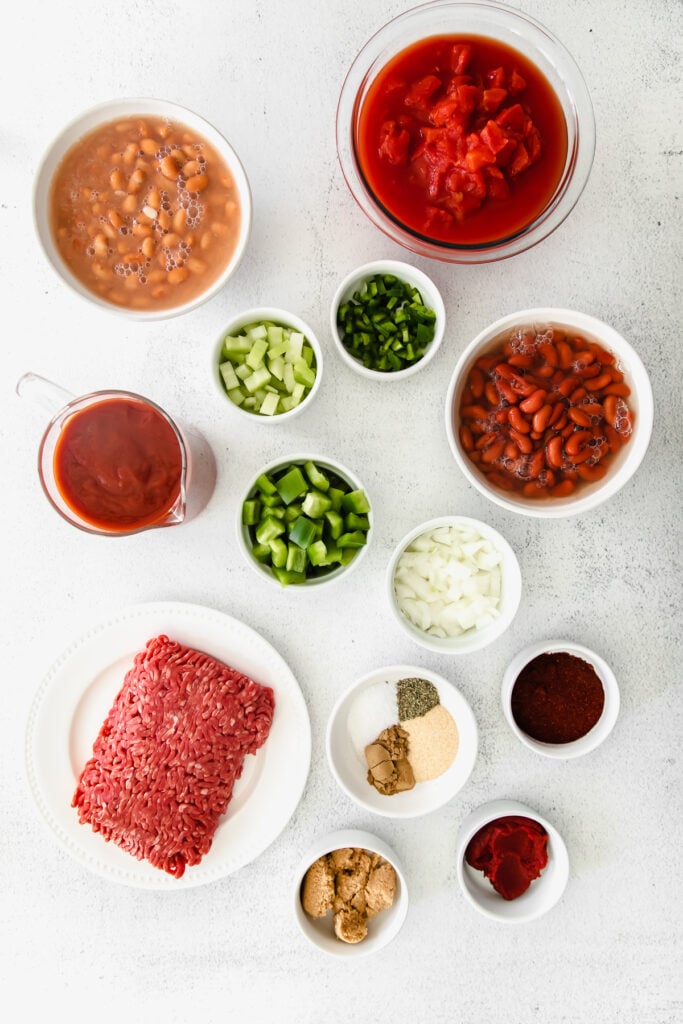 ingredients on counter.