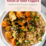 sweet and sour veggies
